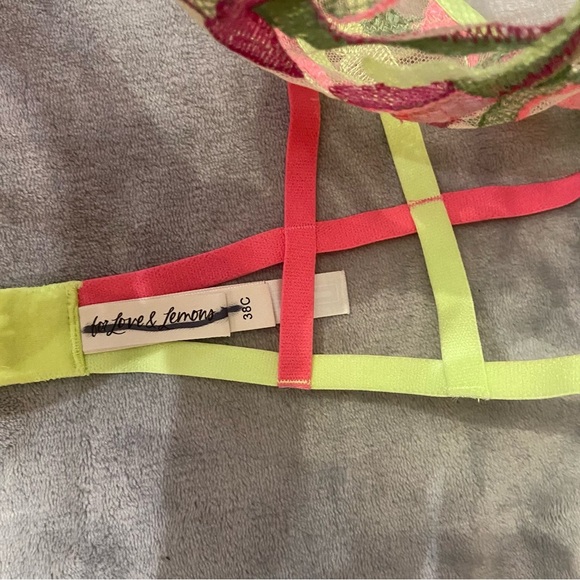 New! For love and lemons petunia underwire bra 24576 - Picture 11 of 14